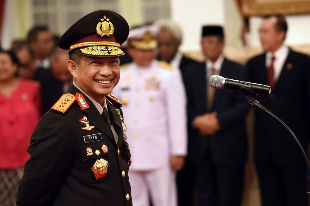 Kapolri Jenderal Tito Karnavian.
