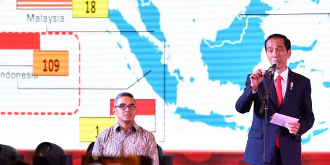 Presiden Joko Widodo ikut gembira dengan angka capaian kunjungan wisman ke tanah air melonjak 20% lebih hingga Mei 2017, dibandingkan periode yang sama tahun lalu.