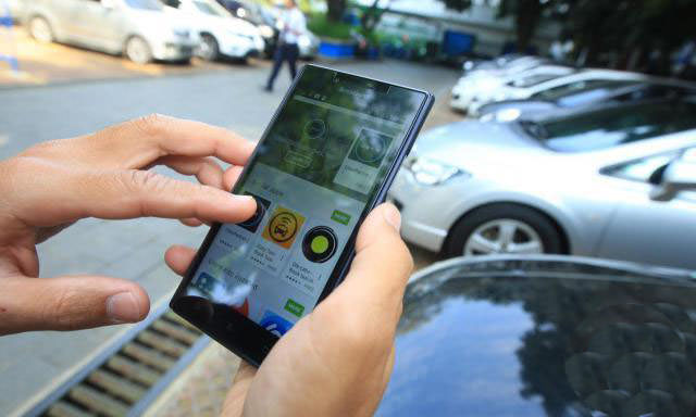 Angkutan online-Ilustrasi.