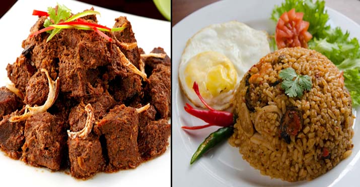 Dua ikon kuliner tanah air yakni Rendang dan Nasi Goreng, tampil sebagai makanan terenak di dunia nomer satu dan nomor dua, versi CNN. 