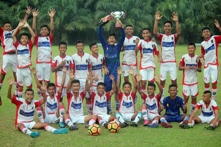 Binjai United memastikan gelar juara Piala Menpora U-16 tingkat Sumatera Utara dan lolos ke babak nasional.