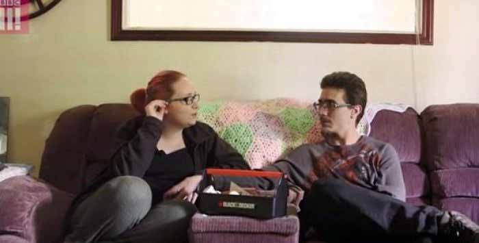 Amanda McLaughlin dan tunangannya.