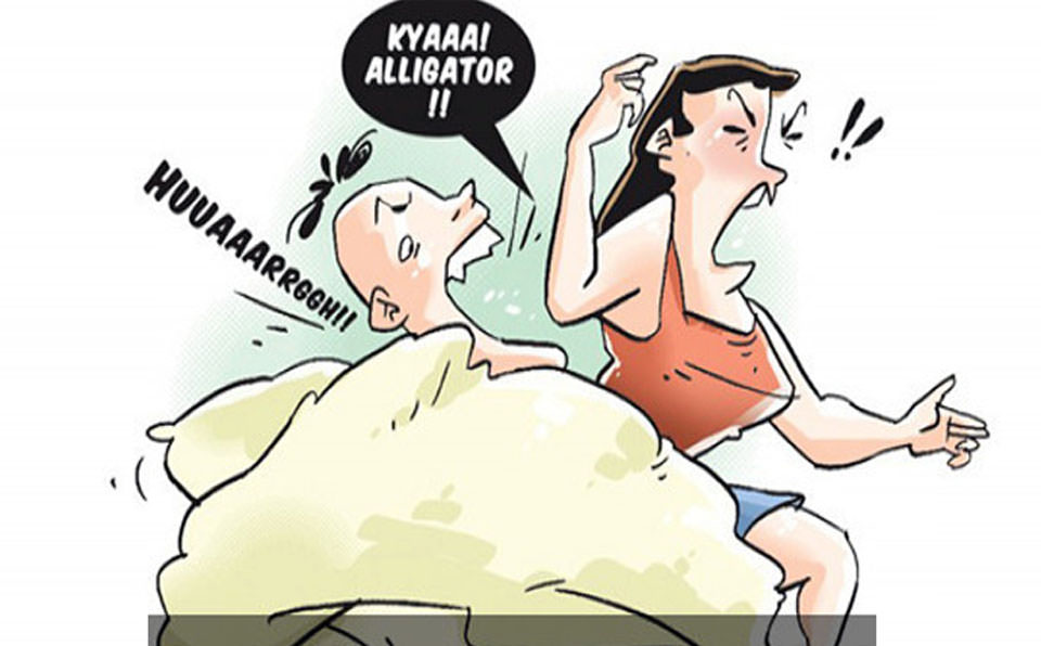 Suami sadomasokis-ilustrasi