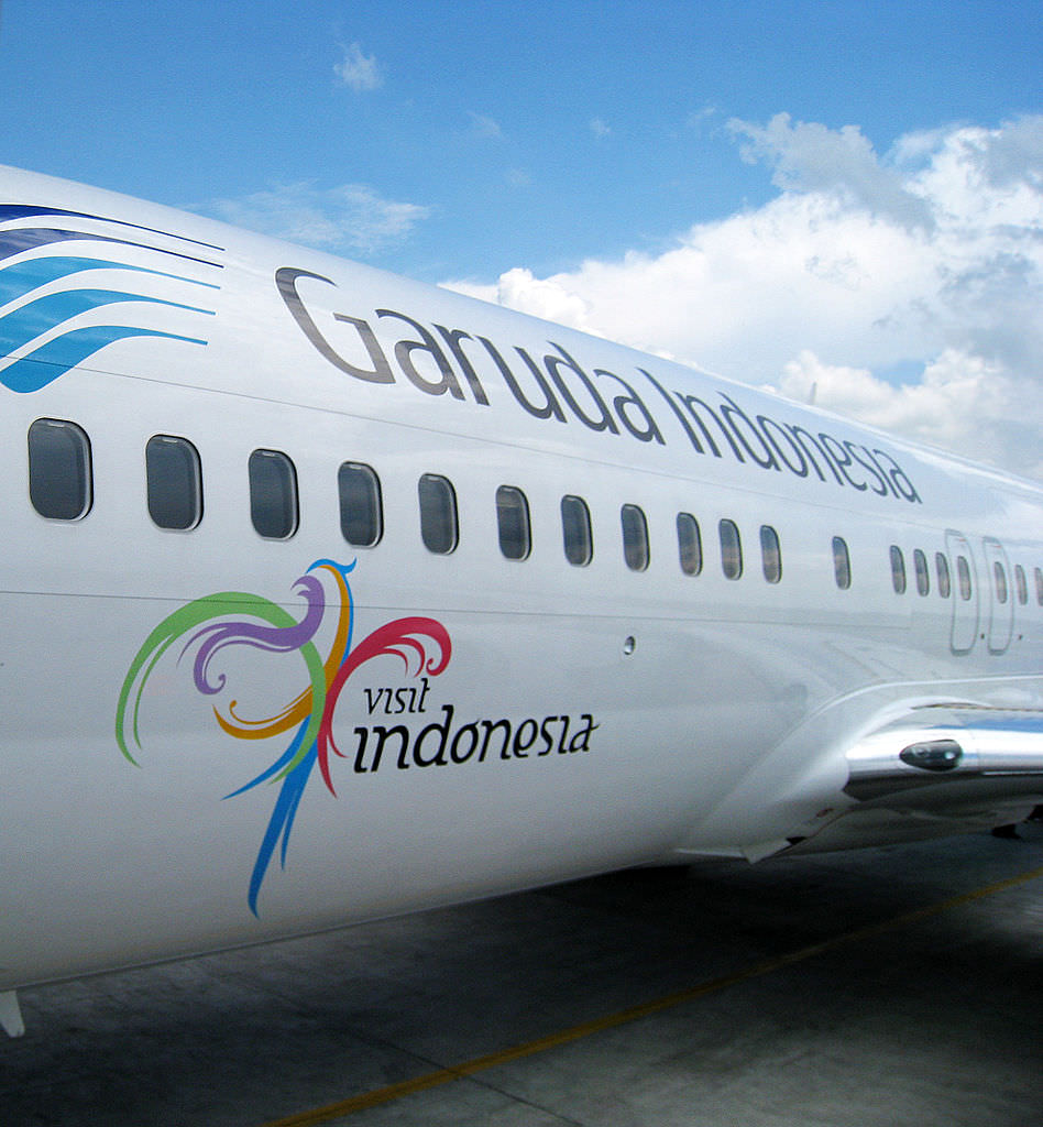 Wonderful Indonesia Co-Branding di pesawat Garuda Indonesia.