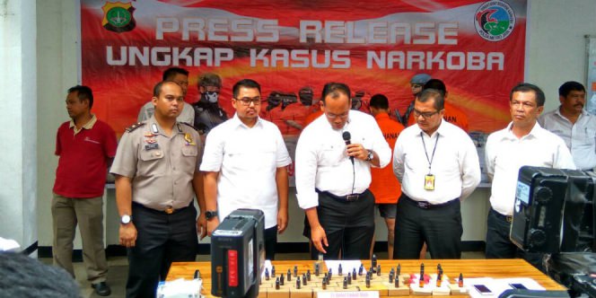 Polisi Merilis Temuan Narkoba Jenis Baru.