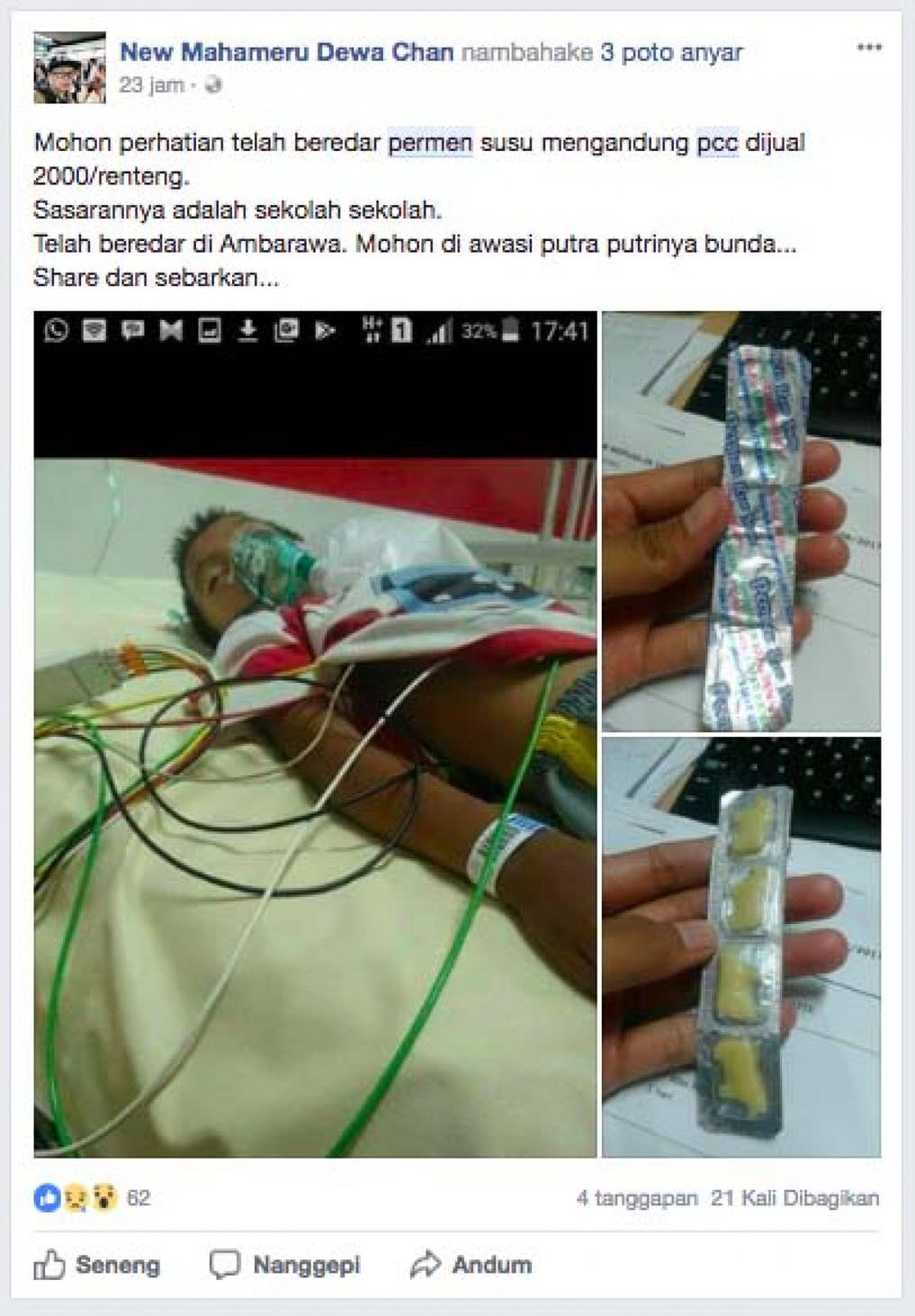 Kabar Permen Susu PCC yang Meresahkan.