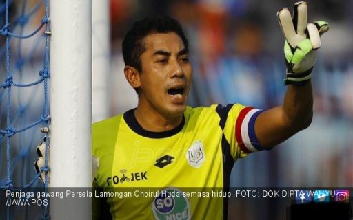 Choirul Huda, kiper Persela Lamongan, meninggal dunia, Minggu (15/10).