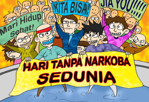 Hidup Sehat Tanpa Narkoba, Kita Bisa!