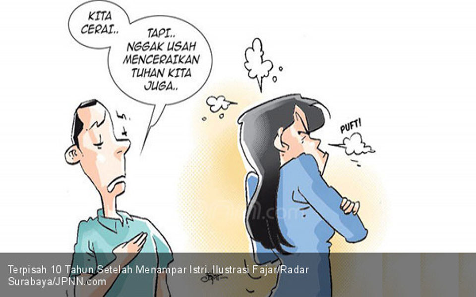Istri dan anak pindah agama-Ilustrasi.