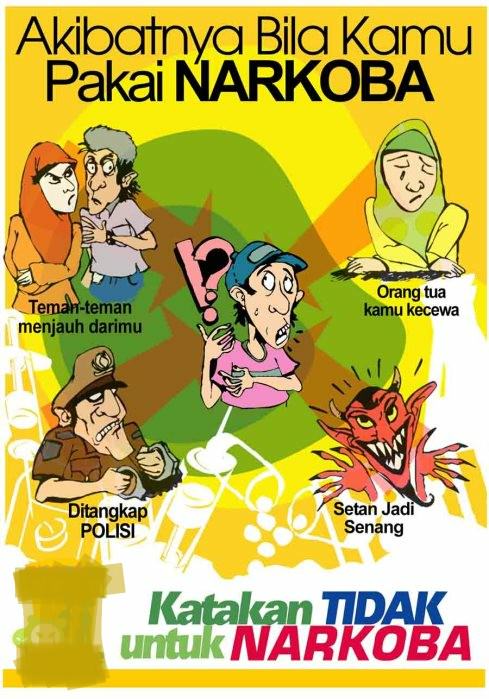 Katakan Tidak pada Narkoba.