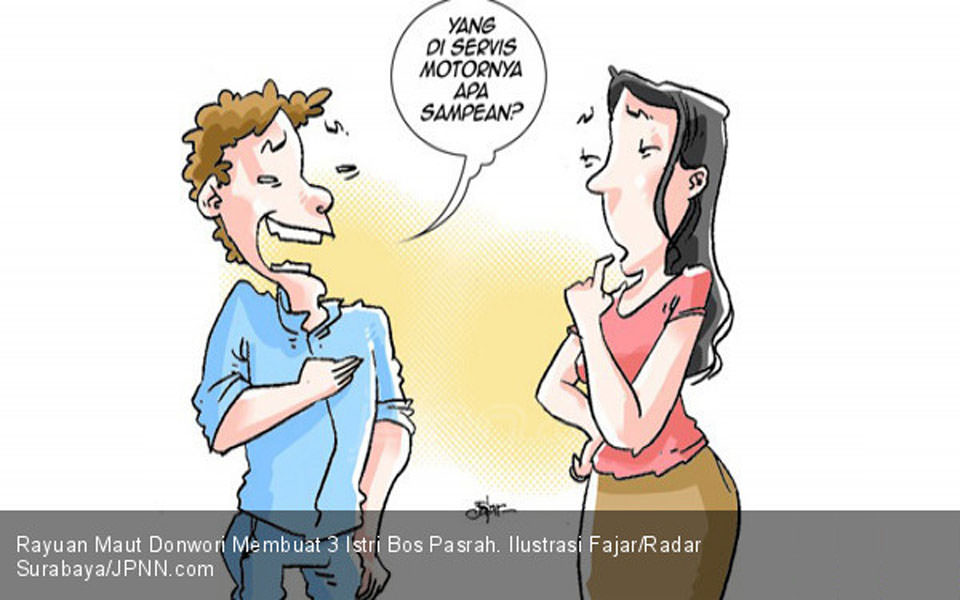 Mekanik rayu istri bos-Ilustasi.