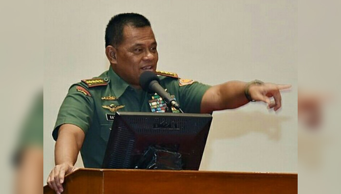 Panglima TNI Jenderal Gatot Nurmantyo.