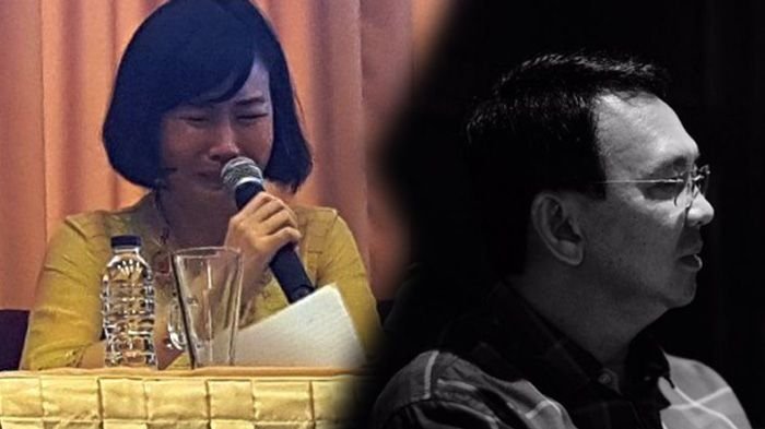 Basuki Tjahaja Purnama dan Veronica Tan.