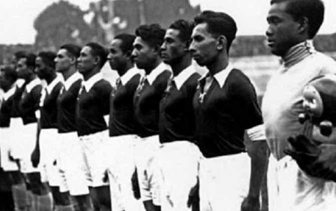 Tim Hindia Belanda saat berlaga di Piala Dunia.