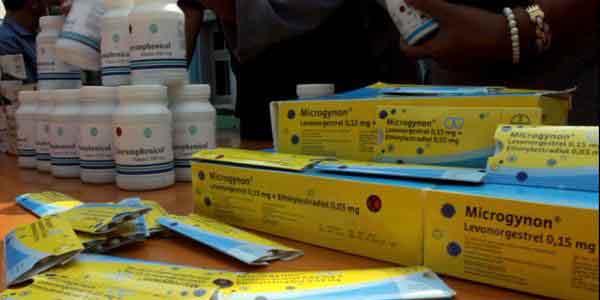 Ribuan butir obat palsu berbagai merk yang berhasil diamankan petugas BBPOM Medan.
