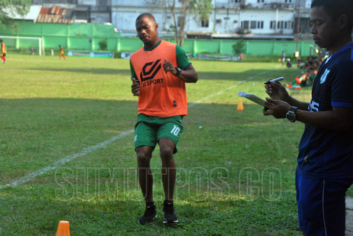 Foto: Doni Hermawan/Sumut Pos Sadney Urikhob sedang dalam pemulihan dari cedera.