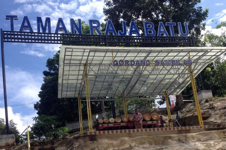 Lokasi Taman Rajabatu di Kabupaten Madina.
