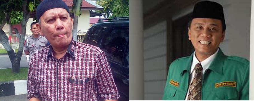Rizal Sirait (kiri) dan Fadly Nurzal.
