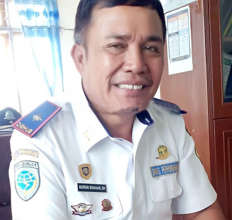 Kepala Dinas Perhubungan (Kadishub) Samosir, Nurdin Siahaan.