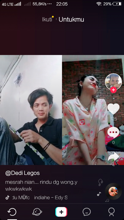 Aplikasi Tik Tok masih bisa diakses, Selasa (3/7) malam.