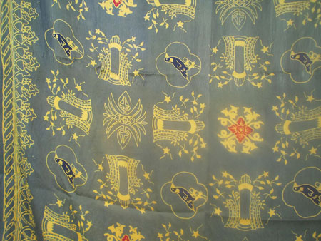 Salah satu motif batik tebing tinggi