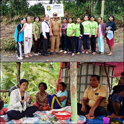 ist Tim dosen dari Fakultas Pertanian USU melakukan kegiatan Pengembangan Tanaman Buah di Kecamatan Bonatua Nulasi, Tobasa.