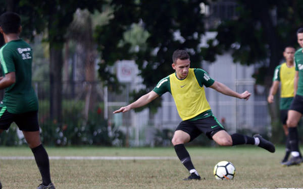 net LATIHAN: Egy Maulana Vikri sudah mengikuti latihan timnas U-23 di bawah arahan Indra Sjafri untuk menghadapi Kualifikasi Piala Asia U-23 2020.