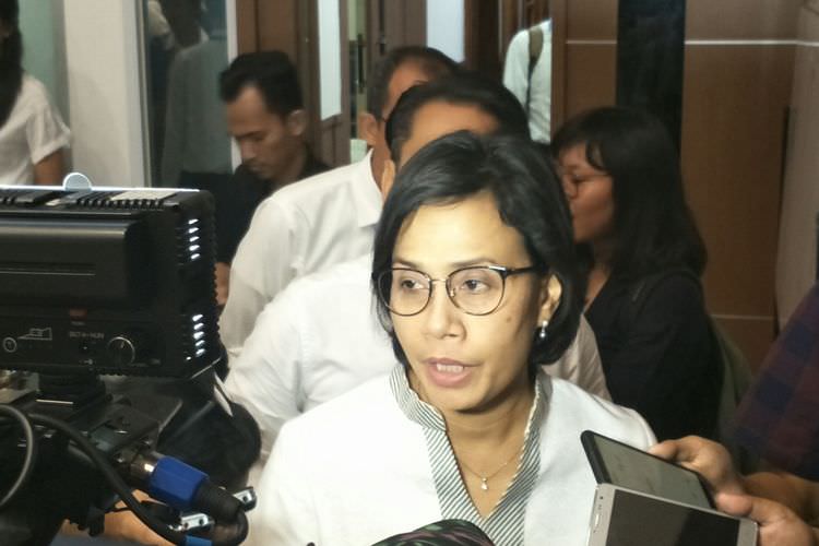 Foto: Yoga Sukmana/kps  Menteri Keuangan Sri Mulyani di Jakarta, Selasa (12/3/2019).