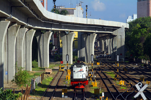 Jalur layang kereta api