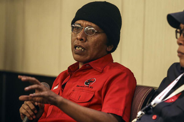 Politikus PDI Perjuangan, Adian Napitupulu.
