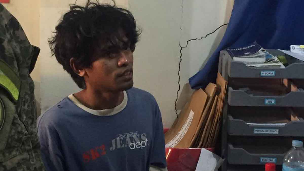 DISANDERA: Muhammad Farhan WNI yang sempat disandera kelompok Abu Sayyaf sudah dibebaskan.