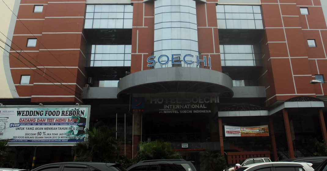 HOTEL SOECHI: Suasana Hotel Soechi saat masih beraktivitas.