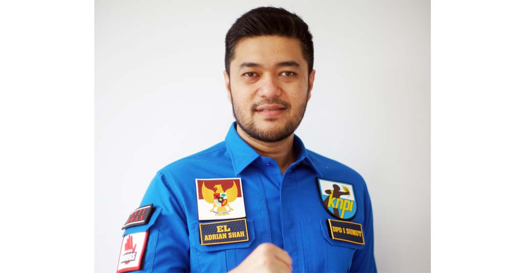 Ketua DPD KNPI Sumatera Utara, EL Adrianshah.