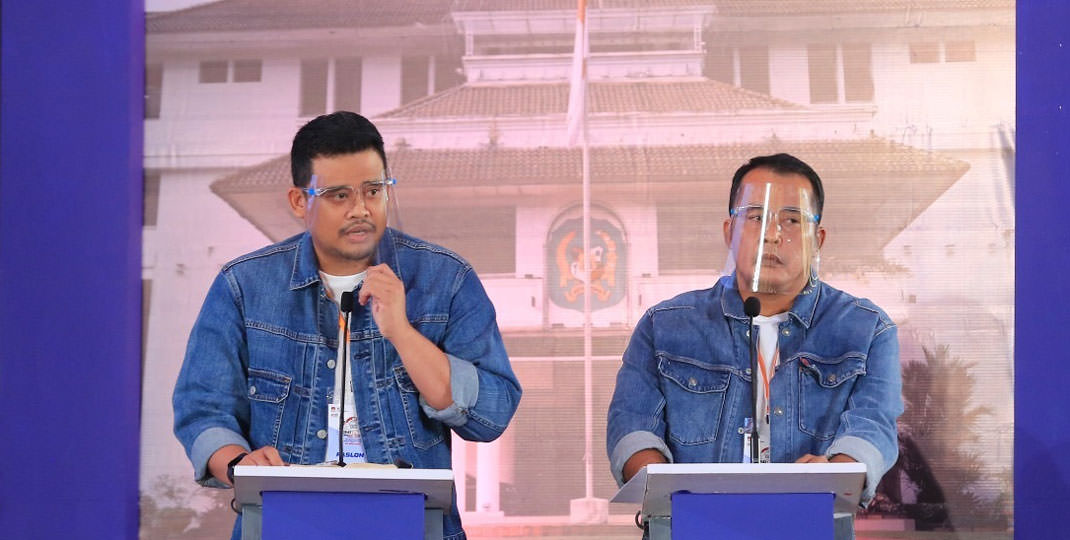 Pasangan Bobby Nasution dan Aulia Rachman rencananya dilantik besok, di sesi pertama pukul 08.00 WIB.