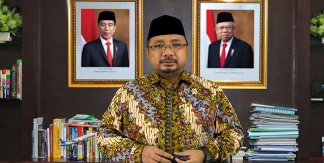 Menteri Agama, Yaqut Cholil Qoumas.