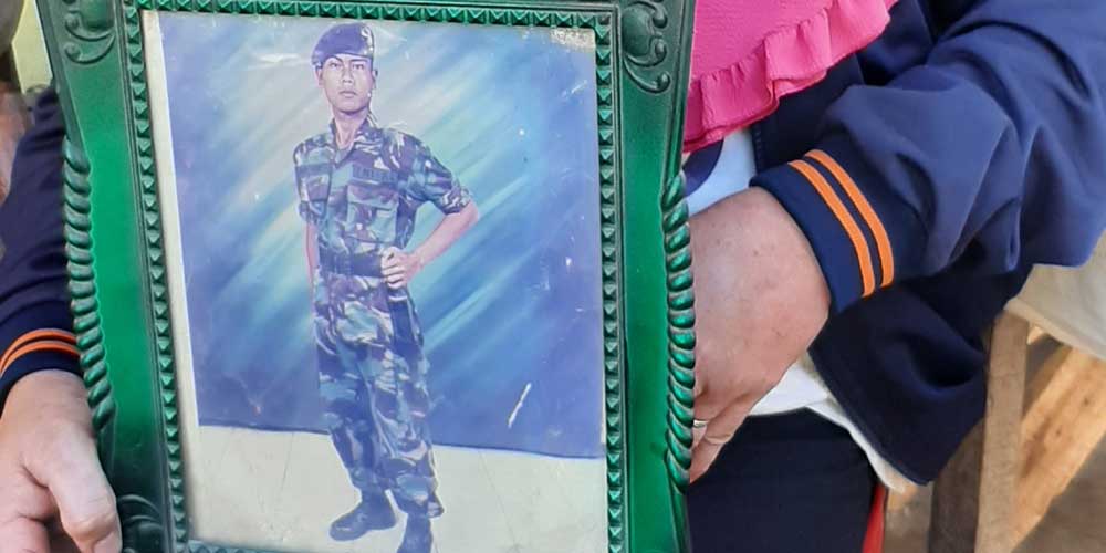 ANAK MEDAN: Serda Lis Hendro Purwoto. prajurit TNI AL yang gugur bersama 52 prajurit lainnya, dalam KRI Nanggala 402 di laut utara Bali, ternyata anak Mabar, Medan Deli.