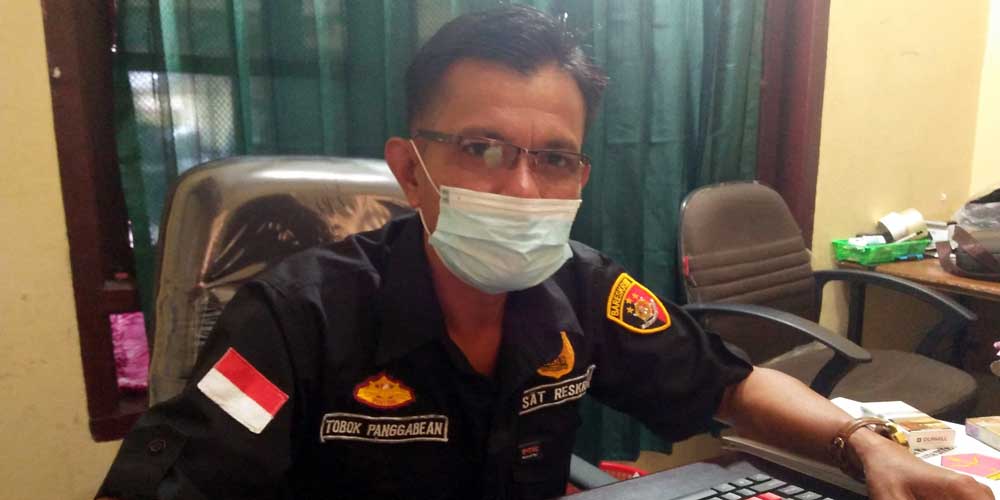 JELASKAN: Kanit Tipikor Polres Dairi, Ipda Tobok Panggabean menjelaskan pengusutan sejumlah kasus dugaan tindak pidana korupsi.RUDY SITANGGANG/SUMUT POS.