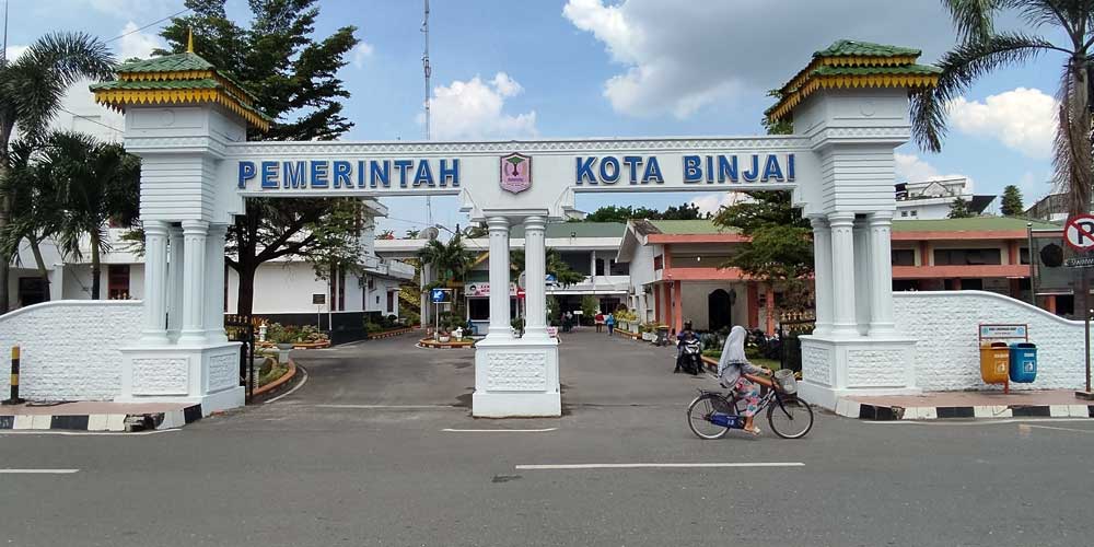 Kantor Wali Kota Binjai. (TEDDY AKBARI/SUMUT POS)