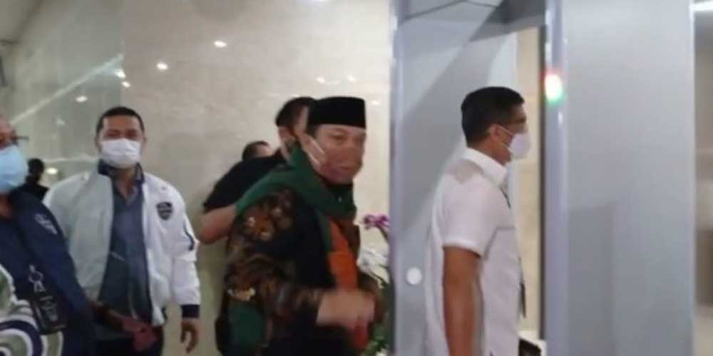 TERSANGKA: Penceramah Yahya Waloni telah ditetapkan sebagai tersangka dalam kasus penodaan agama oleh Penyidik Direktorat Tindak Pidana Siber Bareskrim Polri. 