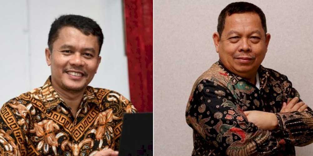 ILMUAN: Dua dosen USU, Prof Dr Eng Himsar Ambarita ST MT (kiri) dan Prof Drs Mahyuddin MIT PhD masuk daftar 2% Ilmuwan Paling Berpengaruh di Dunia.