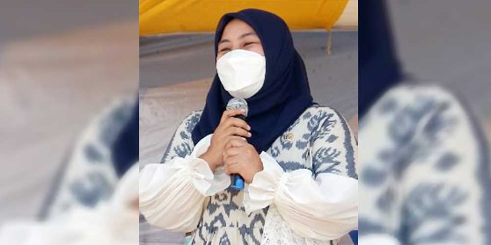 Anggota Komisi IX,  Delia Pratiwi  br. Sitepu.