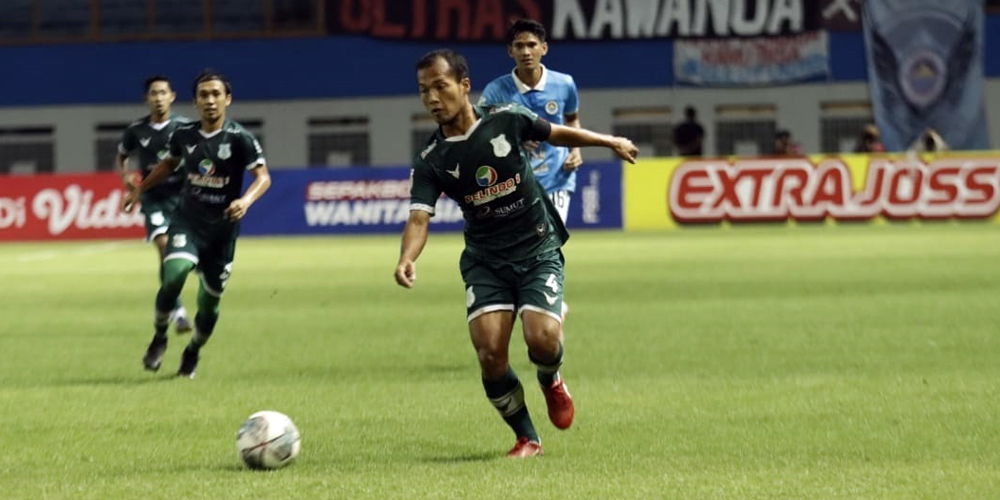 ALL OUT: Kapten PSMS Syaiful Ramadhan siap tampil all out melawan PSIM, Senin (20/12) malam ini.