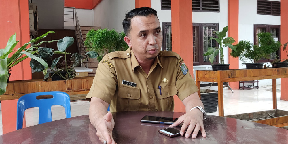 Plt Kepala BKD Binjai, Rahmad Fauzi.