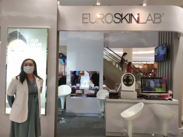EUROSKINLAB membuka both di Sun Plaza, Kota Medan.(BAGUS SYAHPUTRA/Sumut Pos)