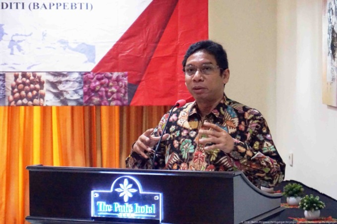 PLT Kepala Bappebti Indrasari Wisnu Wardhana.