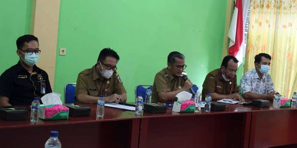 RAKOR: Bupati Nias Ya