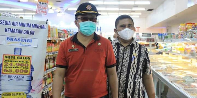 PASTIKAN: Memasuki Ramadan 1443 Hijriah, Pemkab Labuhanbatu memastikan stok sembako aman dan mencukupi.Fajar Dame Harahap/Sumut Pos.