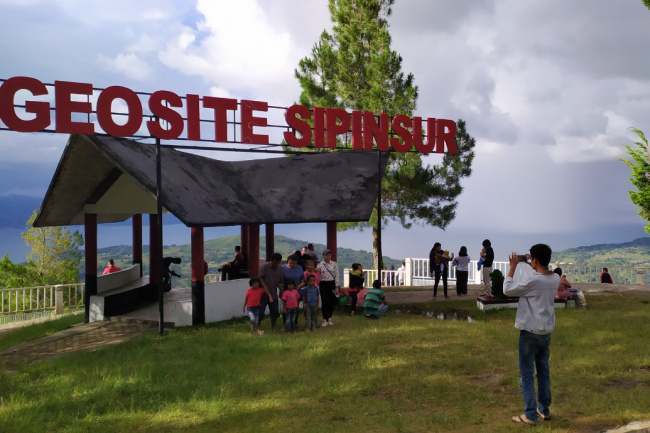 OBJEK WISATA: Objek wisata Sipinsur di Paranginan, Kabupaten Humbahas.