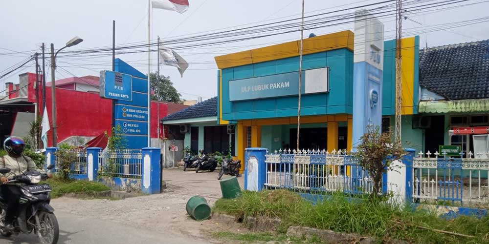 PLN: Kantor  UPL PLN Lubukpakam Deliserdang.