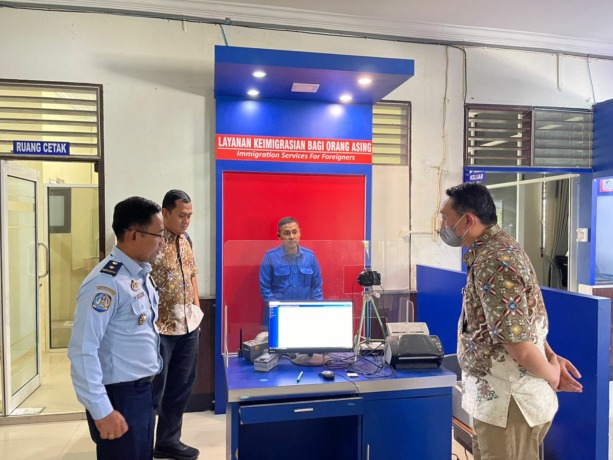Pelayanan Keimigrasian Bagi Orang Asing di Kanim TBA.(Ist)